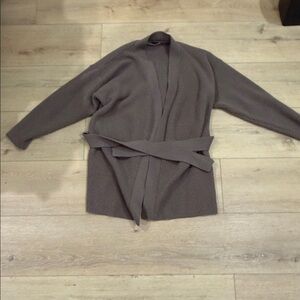 Zara Taupe Knit Cardigan